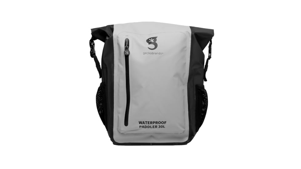 Geckobrands PADDLER 30L WATERPROOF BACKPACK, GWP-49901WH