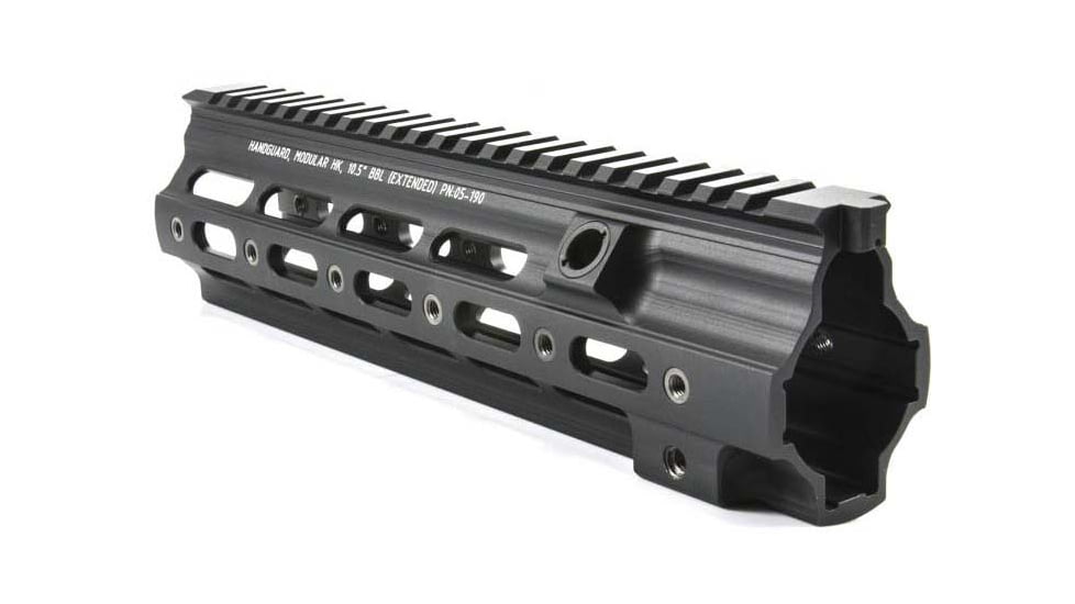 Geissele 10.5in Super Modular Rail,HK, Black 05-190B