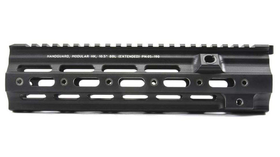 Geissele 10.5in Super Modular Rail,HK, Black 05-190B