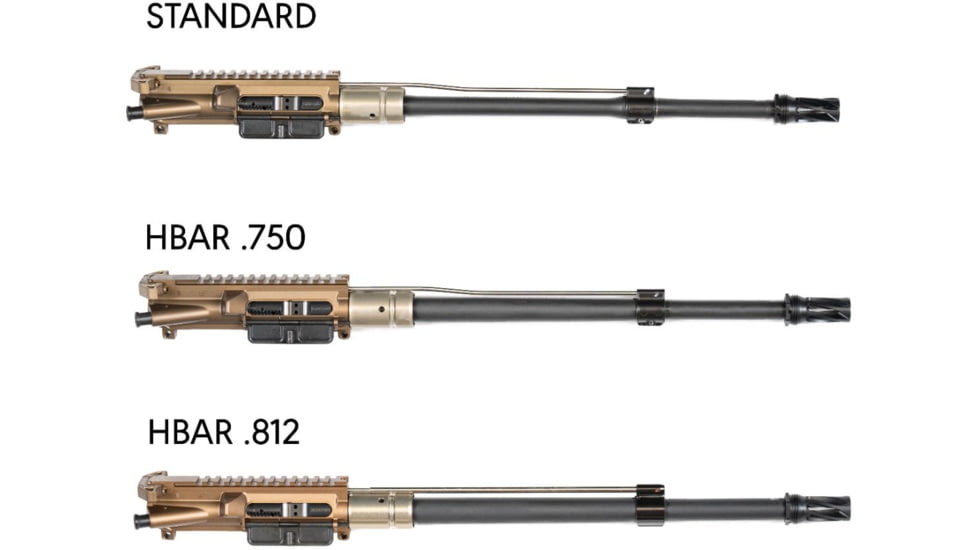 Geissele 5.56 Super Duty MOD 1 Upper Reciever, .750, 16 in, Black, 08-627B