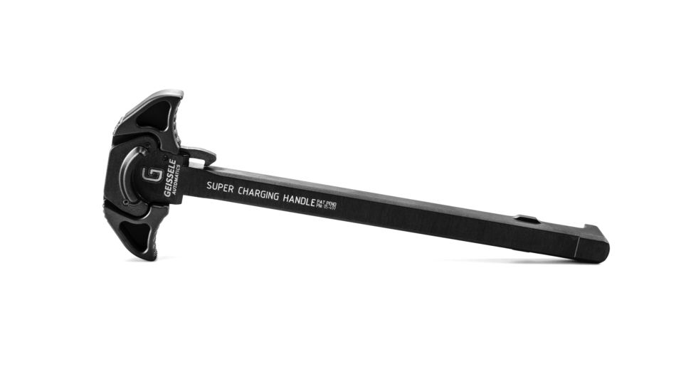 Geissele Airborne Charging Handle, 5.56mm, Black, 05-497B