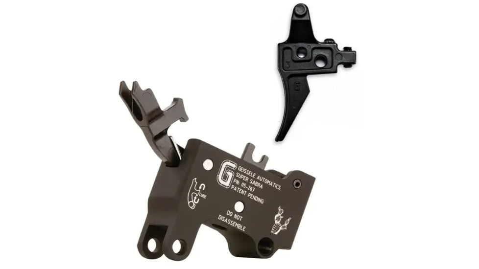 Geissele Automatics Super Sabra Trigger Pack for IWI Tavor SAR &amp; X95 Rifles &amp; Geissele Super Sabra Lightning Bow Trigger for IWI Tavor Rifles