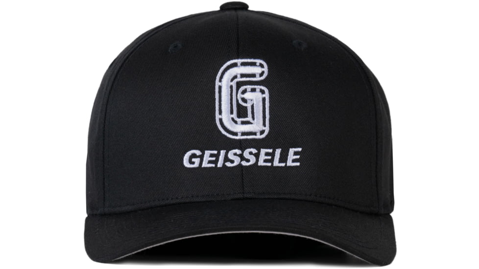Geissele Flex Fit Hat, L/XL, Black, L/XL, 24-027B-L/XL
