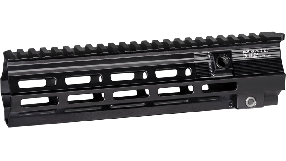 Geissele HK416 Super Modular M-LOK Rail, 10.5in, Black, 10.5in, 05-854B