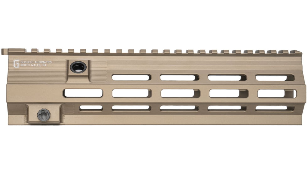 Geissele HK416 Super Modular M-LOK Rail, 10.5in, Sand, 10.5in, 05-854S