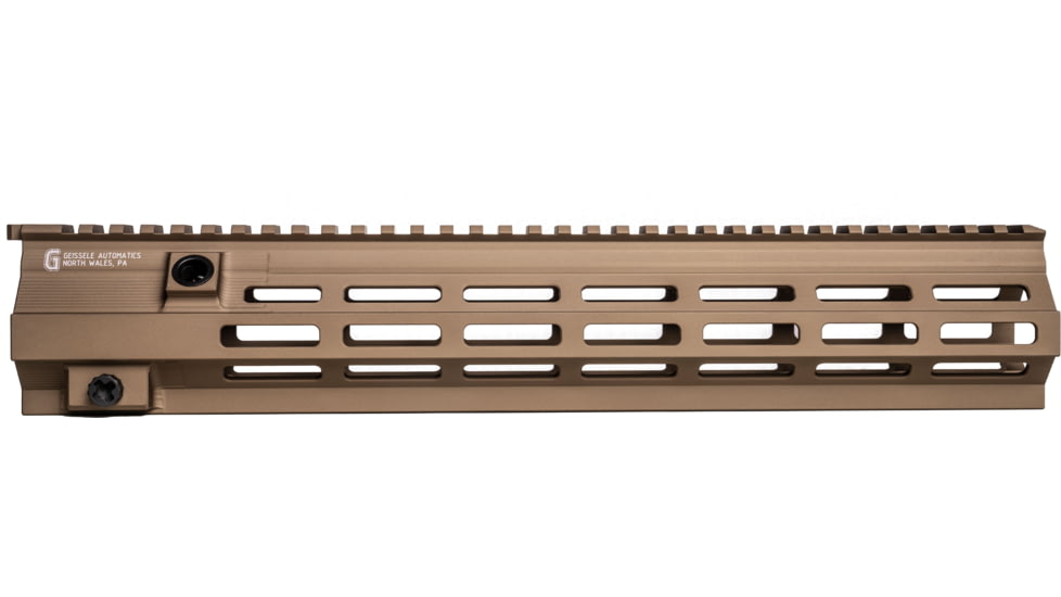 Geissele HK416 Super Modular M-LOK Rail, 14.5in, Sand, 14.5in, 05-848S
