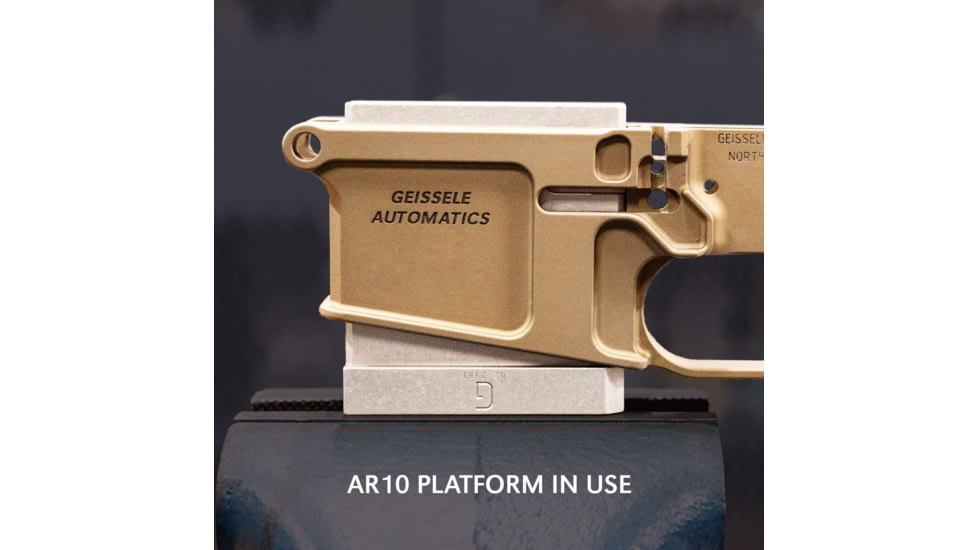 Geissele Magazine Well Reaction Block, Grey, 02-2781