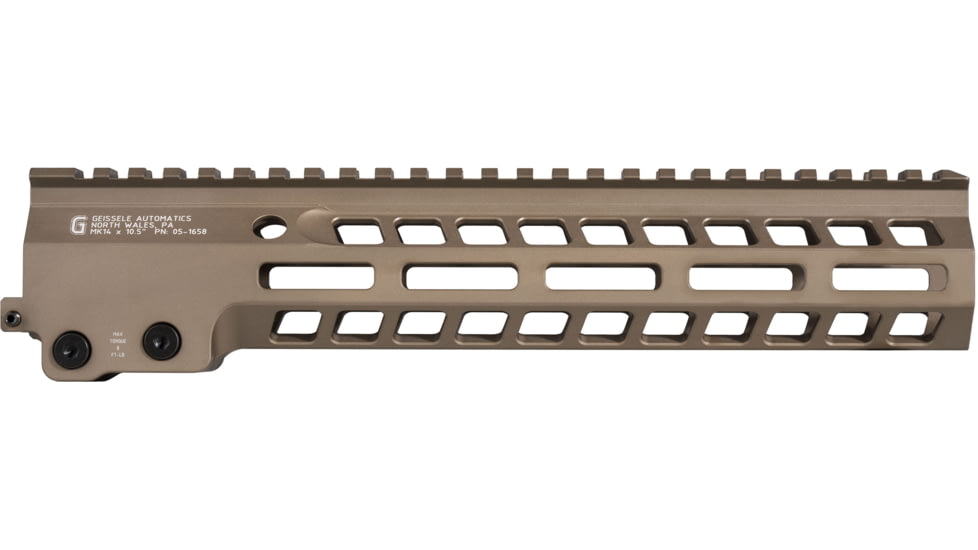 Geissele MK14 Super M-Lok Modular Rail, 10.5in, DDC, 05-1658S
