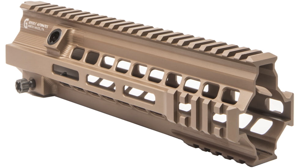 Geissele MK15 HK416 Super Modular M-LOK Rail, 10.5in, Sand, 10.5in, 05-827S