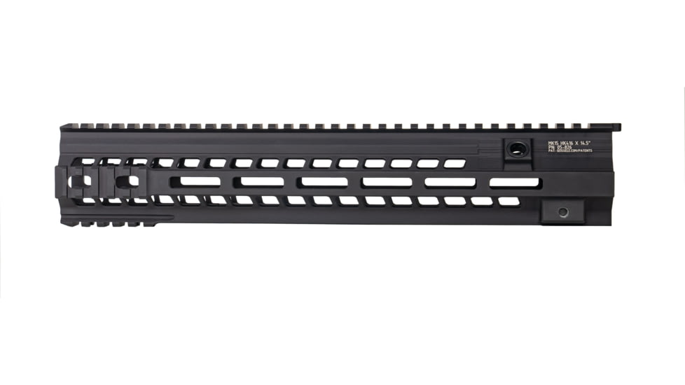 Geissele MK15 HK416 Super Modular M-LOK Rail, 14.5in, Black, 14.5in, 05-826B
