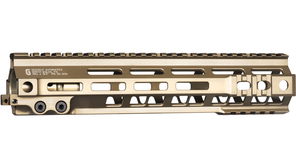Geissele MK4 Super M-Lok 10.5in Modular Rail, DDC, 05-1656S