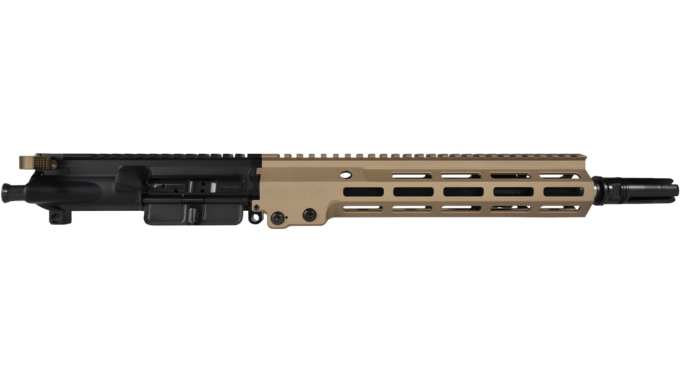 Geissele Near Clone Upper Receiver Assembly, 5.56mm, 11.5in Barrel, Low Profile, 1-7 Twist, Sand, 11.5in, 08-315