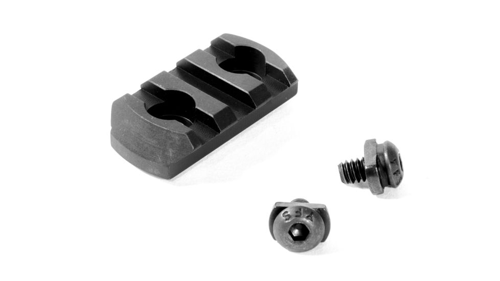 Geissele Picatinny Rail for M-Lok, 3 Slots, Black, 08-193B