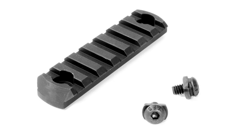 Geissele Picatinny Rail for M-Lok, 7 Slots, Black, 08-195B