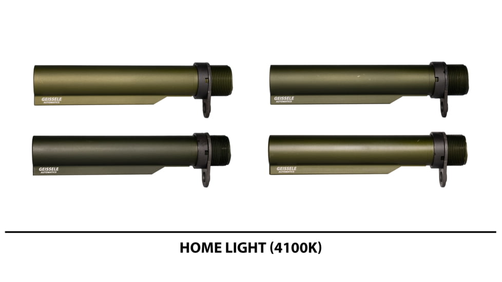 Geissele Premium AR-15/M4 Mil-Spec Buffer Tube Assembly w/ Super 42, H2, ODG, 08-163ODG-H2