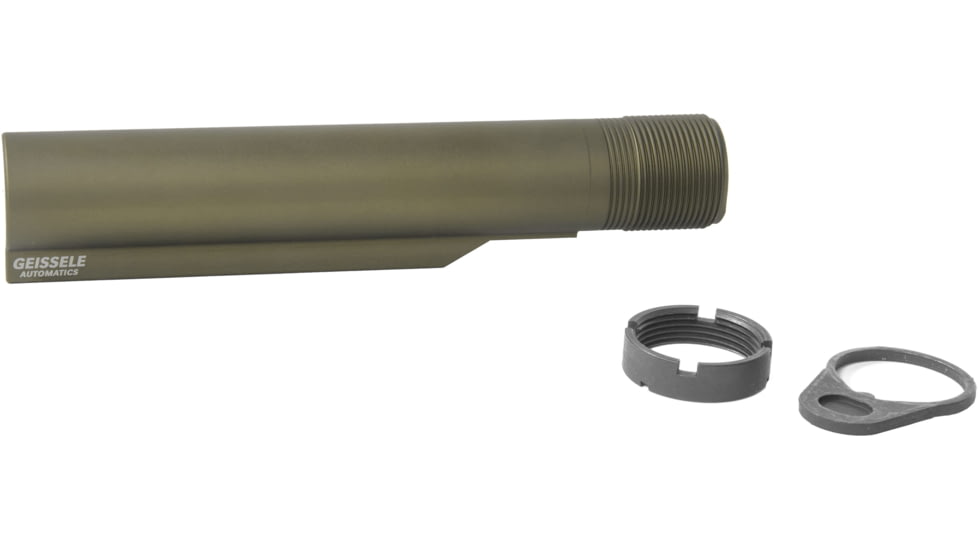 Geissele Premium AR-15/M4 Mil-Spec Buffer Tube, ODG, 08-162ODG
