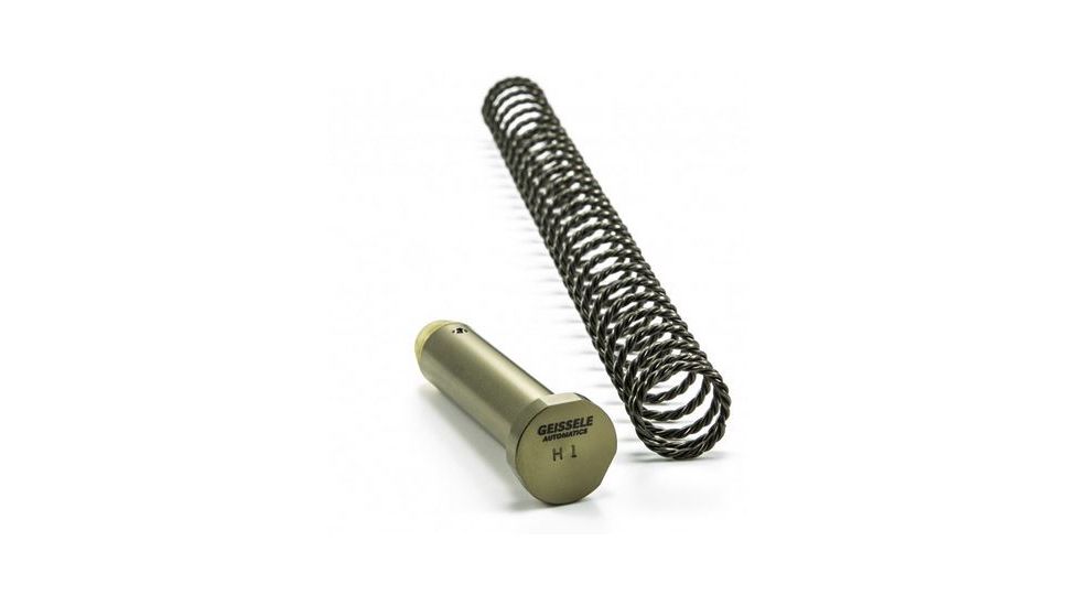 Geissele AR-15 Super 42 Buffer Spring/Buffer Combo For Carbine Receiver Extensions, H1 Buffer Weight, 05-495