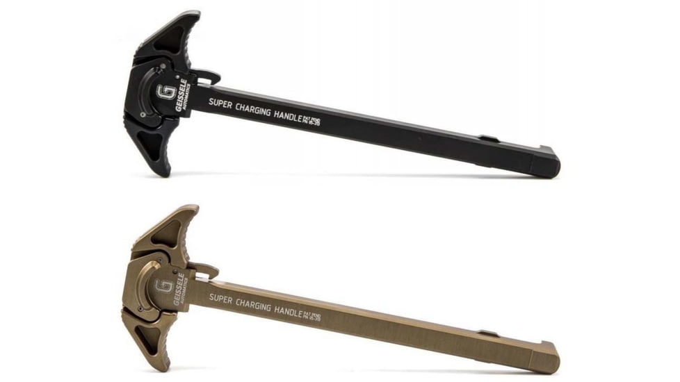 Geissele Super Charging Handle, 5.56x45mm NATO, Black, Desert Dirt