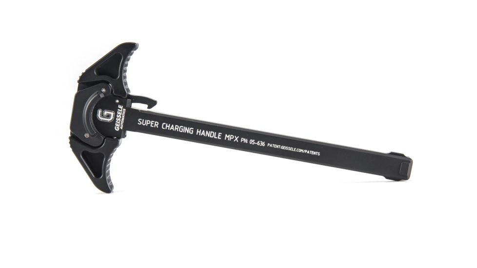 Geissele Super Charging Handle MPX, Black, 05-636B