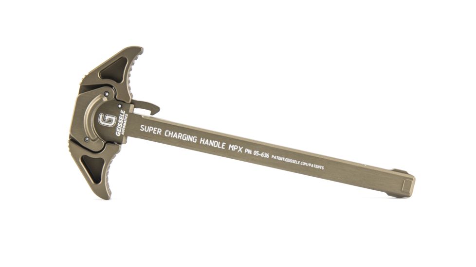 Geissele Super Charging Handle MPX, Desert Dirt Color, 05-636S