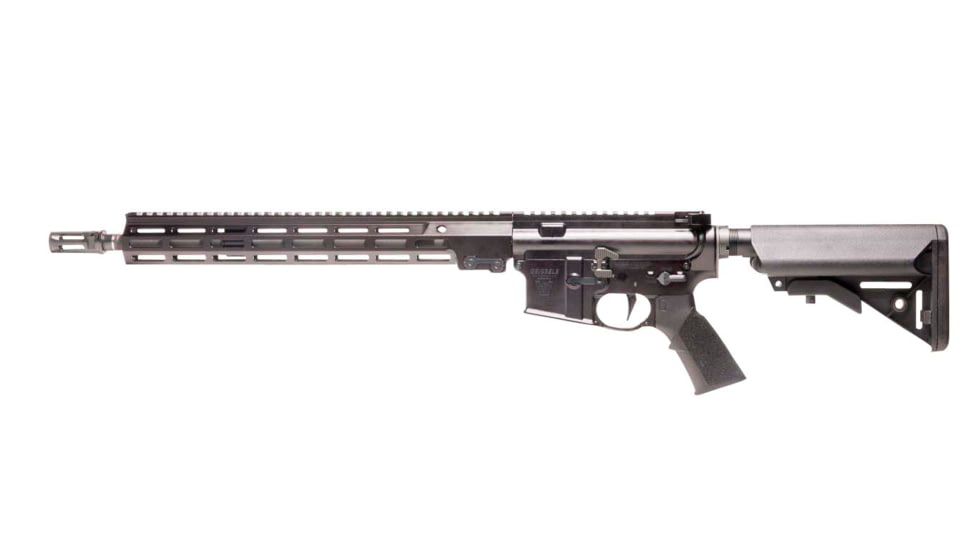 Geissele Super Duty Semi-Auto Rifle, 5.56x45mm NATO, 16 in barrel, 1-7 Twist, SureFire Warcomp, No Magazine Rounds, 08188LB-FRRMPG