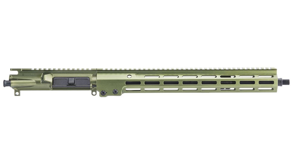 Geissele Super Duty Stripped Upper Receiver, 5.56mm, 16.5in Barrel, Carbine Length, 1-7 Twist, Green, 16in, 08-247ODG
