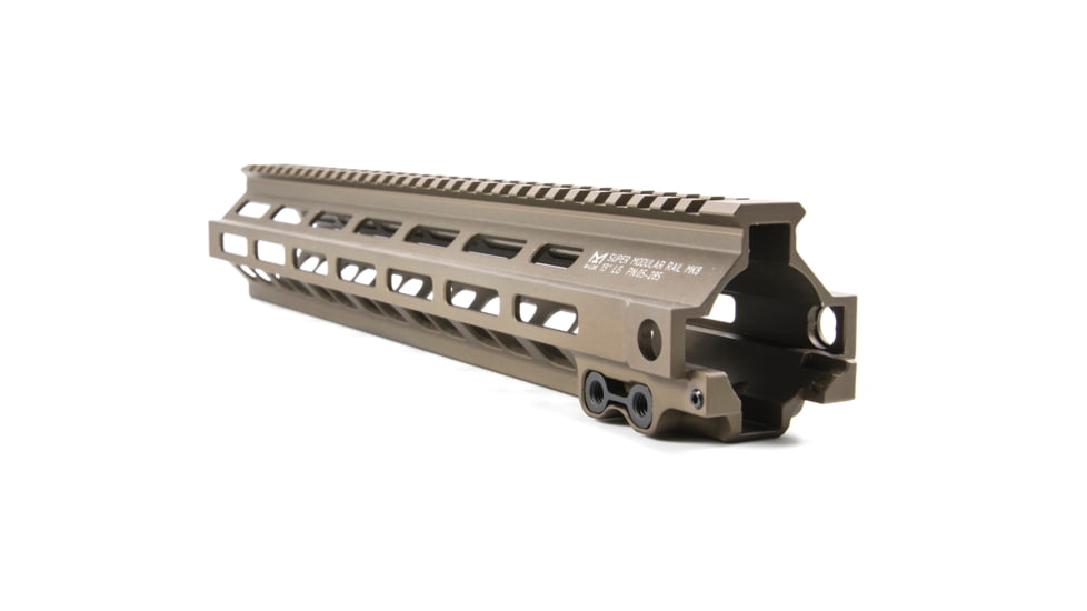 Geissele Super Modular Handguard Rail, MLOK, MK8, 13.5in, Desert Dirt, 05-285S