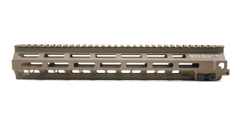 Geissele Super Modular Handguard Rail, MLOK, MK8, 13.5in, Desert Dirt, 05-285S