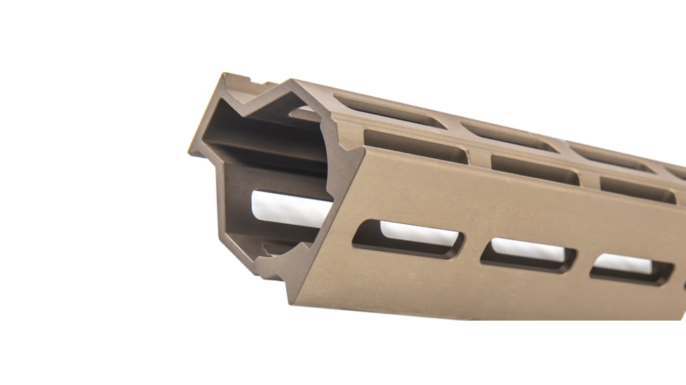 Geissele Super Modular Rail, 16in, MK18, M-Lok, Arca-Swiss, Desert Dirt Color, 05-791S