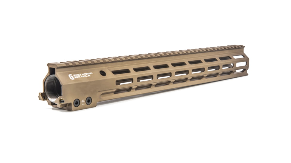 Geissele Super Modular Rail, 16in, MK18, M-Lok, Arca-Swiss, Desert Dirt Color, 05-791S
