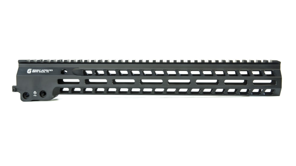 Geissele Super Modular Rail, M-LOK, MK14, 15in, Black, GEI05-575B