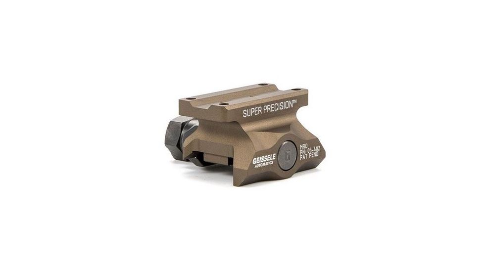 Geissele Super Precision MRO Series Scope Mount,Absolute Co-Witness,Desert Dirt Color 05-402S