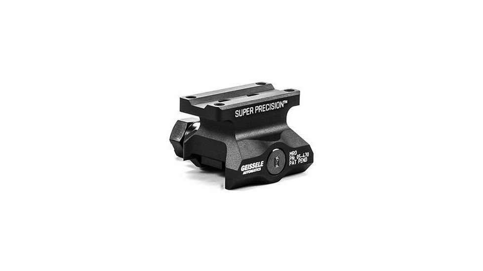 Geissele Super Precision MRO Series Scope Mount,Lower 1/3 Co-Witness,Black 05-470B
