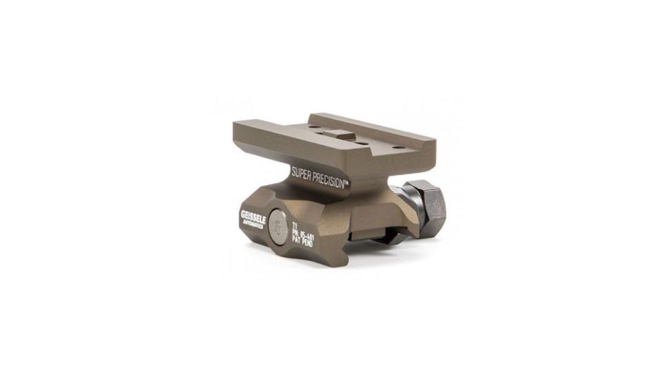 Geissele Super Precision T1 Series Scope Mount,Absolute Co-Witness,Desert Dirt Color 05-401S