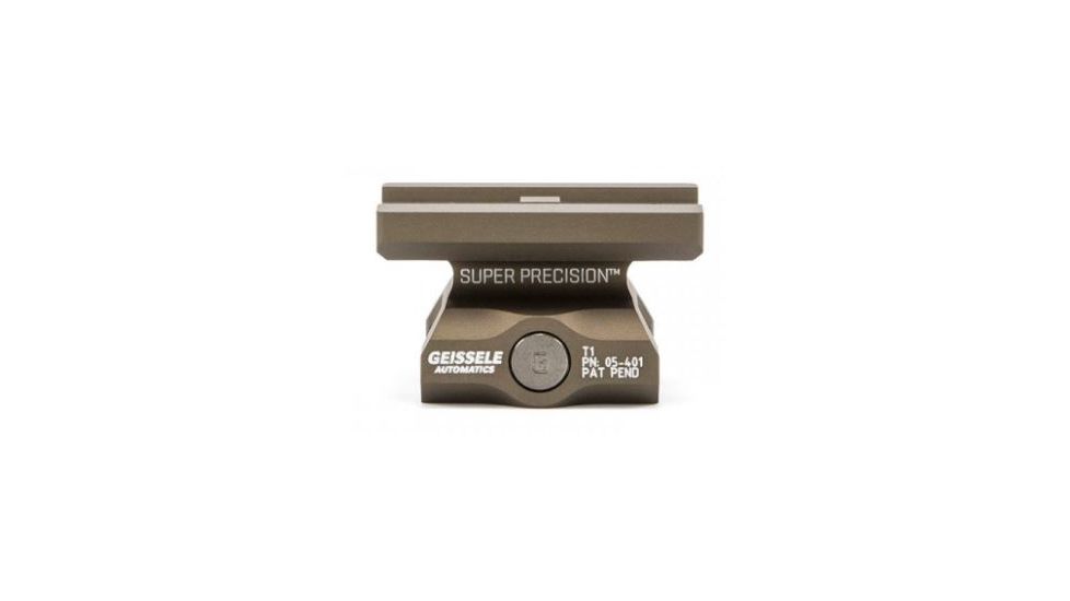 Geissele Geissele Super Precision T1 Series Scope Mount,Absolute Co-Witness, DDC, 05-401S