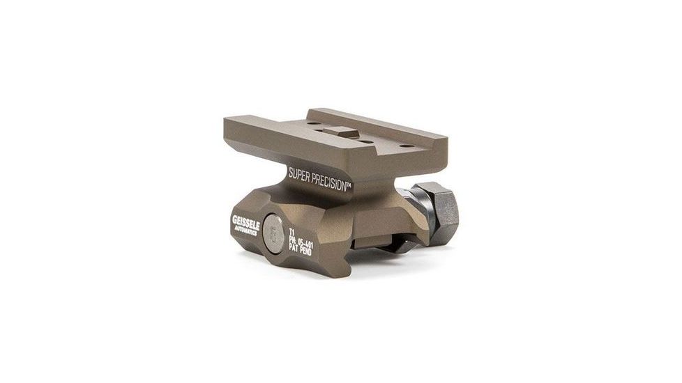 Geissele Geissele Super Precision T1 Series Scope Mount,Lower 1/3 Co-Witness, DDC, 05-469S