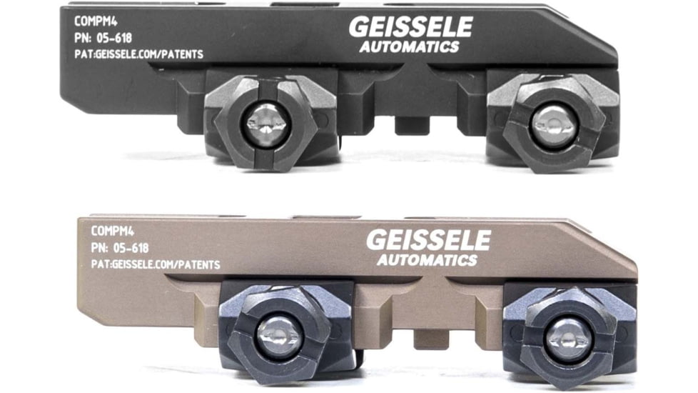 Geissele Super Precision Aimpoint CompM4 Scope Mount, 1.54in Height, Black, Desert Dirt Color
