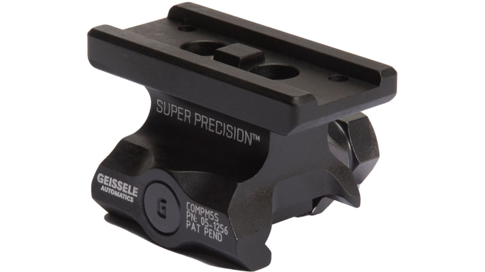 Geissele Super Precision CompM5s Optic Mounts, 1.93in, Black, 05-1256B