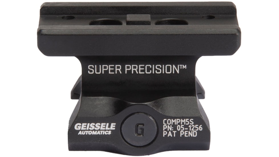 Geissele Super Precision CompM5s Optic Mounts, 1.93in, Black, 05-1256B