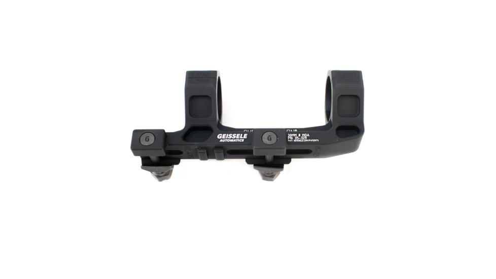 Geissele Super Precision Scope Mount, AR-15, 30mm, Vortex 1-6, Black, 05-329B
