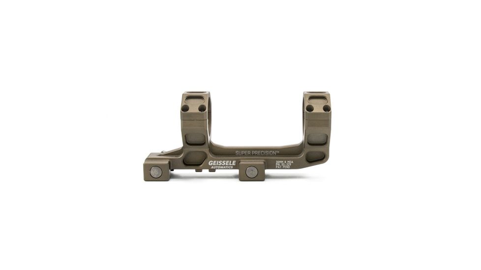 Geissele Super Precision Scope Mount, AR-15, 30mm, Vortex 1-6, Desert Dirt Color, 05-329S