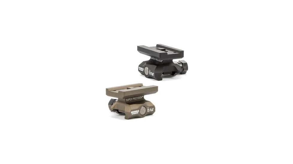 Geissele Super Precision T1 Series Scope Mount, Black, Desert Dirt, Desert Dirt Color