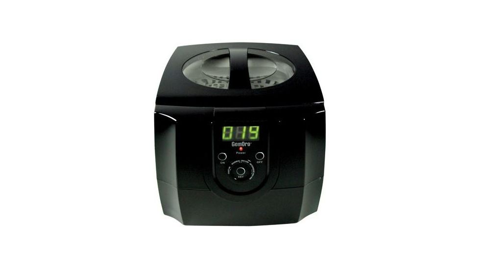 GemOro 1.2 Quart Ultrasonic Cleaner, Black GEMORO-1785