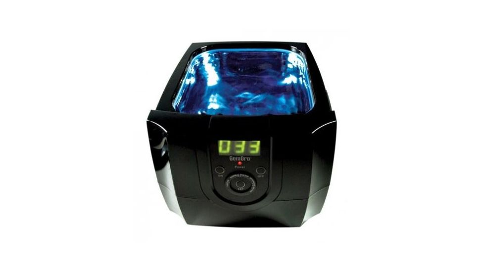 GemOro 1.2 Quart Ultrasonic Cleaner, Black GEMORO-1785