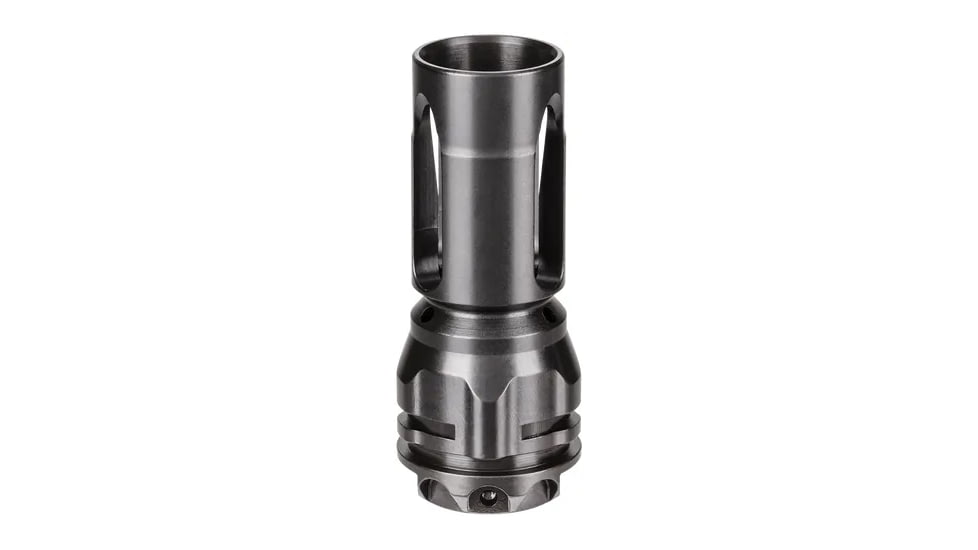 Gemtech 7.62 ETM Flash Hider, .30 Caliber/7.62x51mm NATO, 5/8x24 TPI, 2.37in, Black, 13818