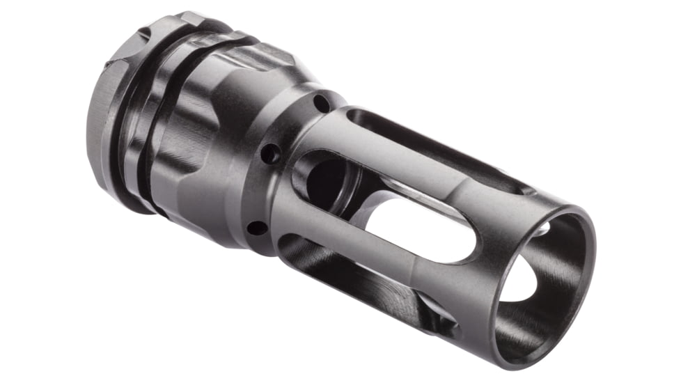 Gemtech 7.62 ETM Flash Hider, .30 Caliber/7.62x51mm NATO, 5/8x24 TPI, 2.37in, Black, 13818