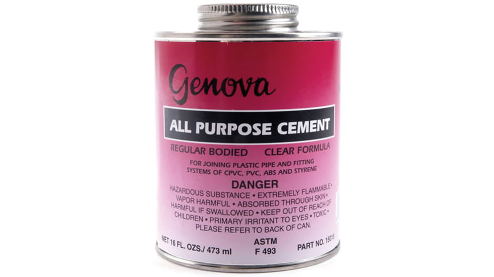 Genova 15015 Cement All Purpose, 16oz, 7530834