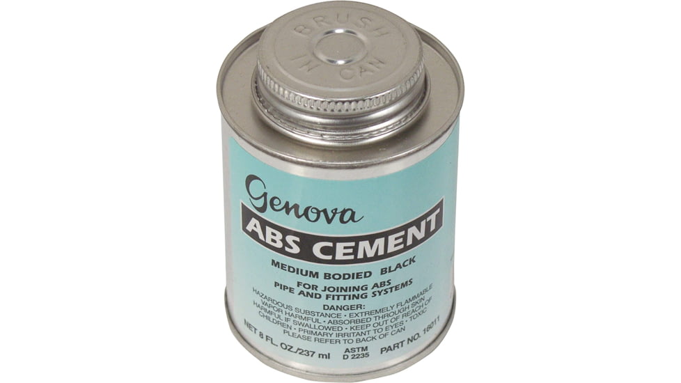 Genova 16011 Cement Abs, 8oz, 7530889