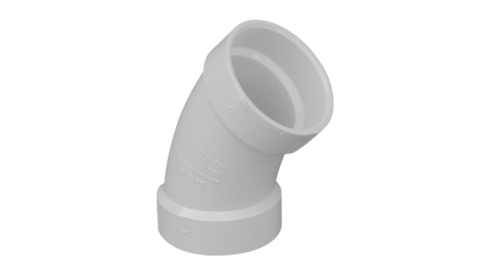 Genova 73830 1/4 Bend 90 deg Long Sweep Elbow, 674807LTT