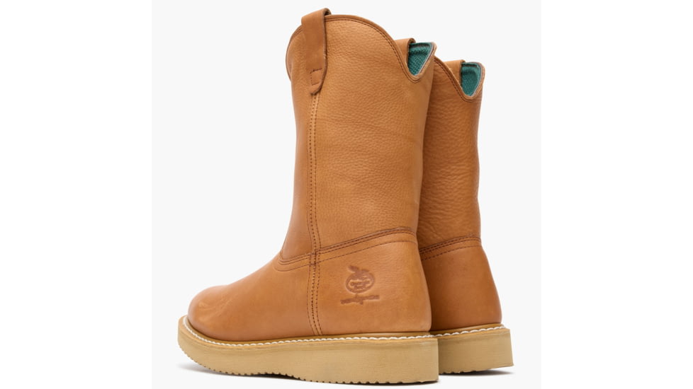 Georgia Boot Wedge Work Wellington Mens Pull-On Work Boot